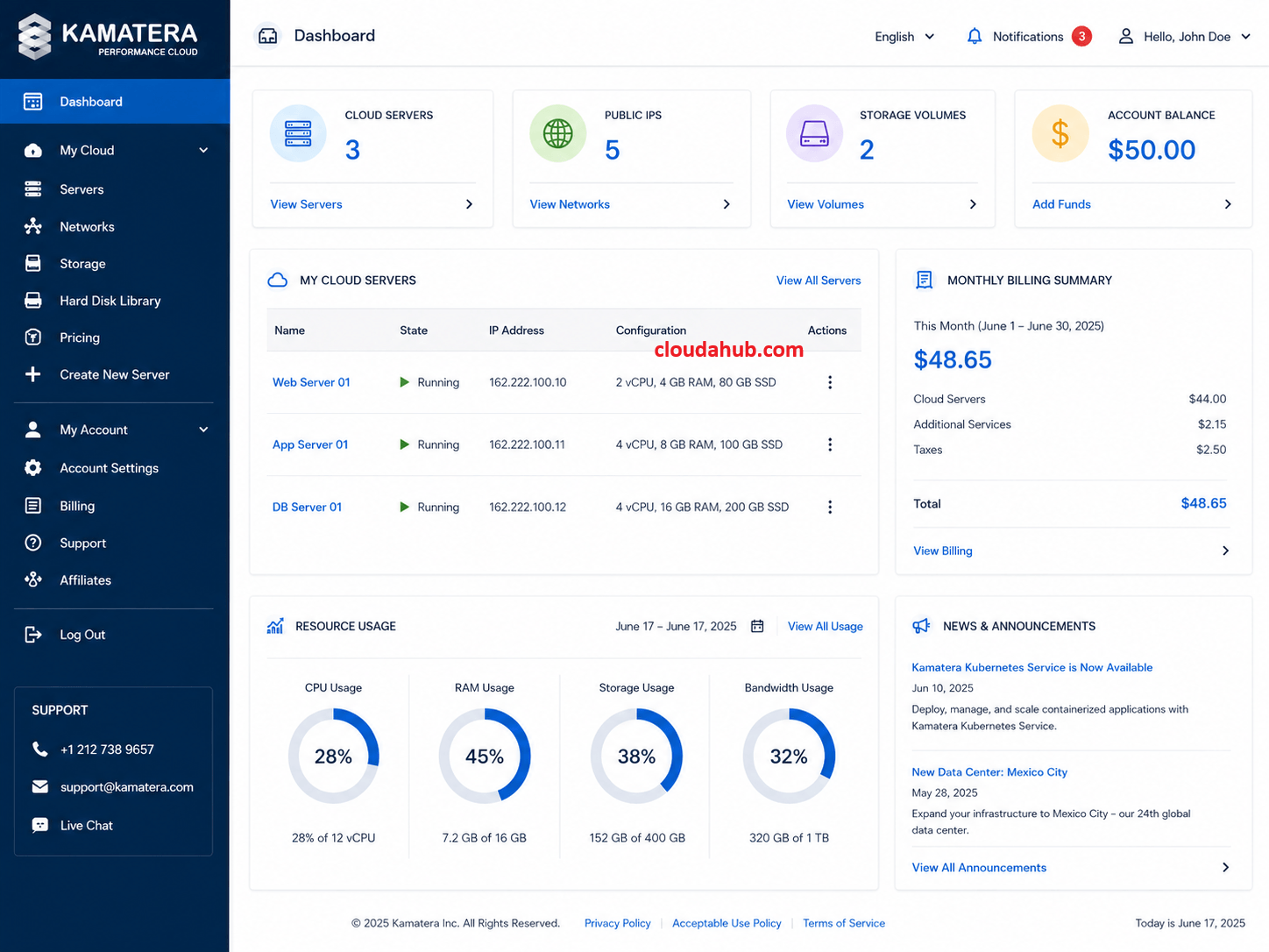 Buy Kamatera Account